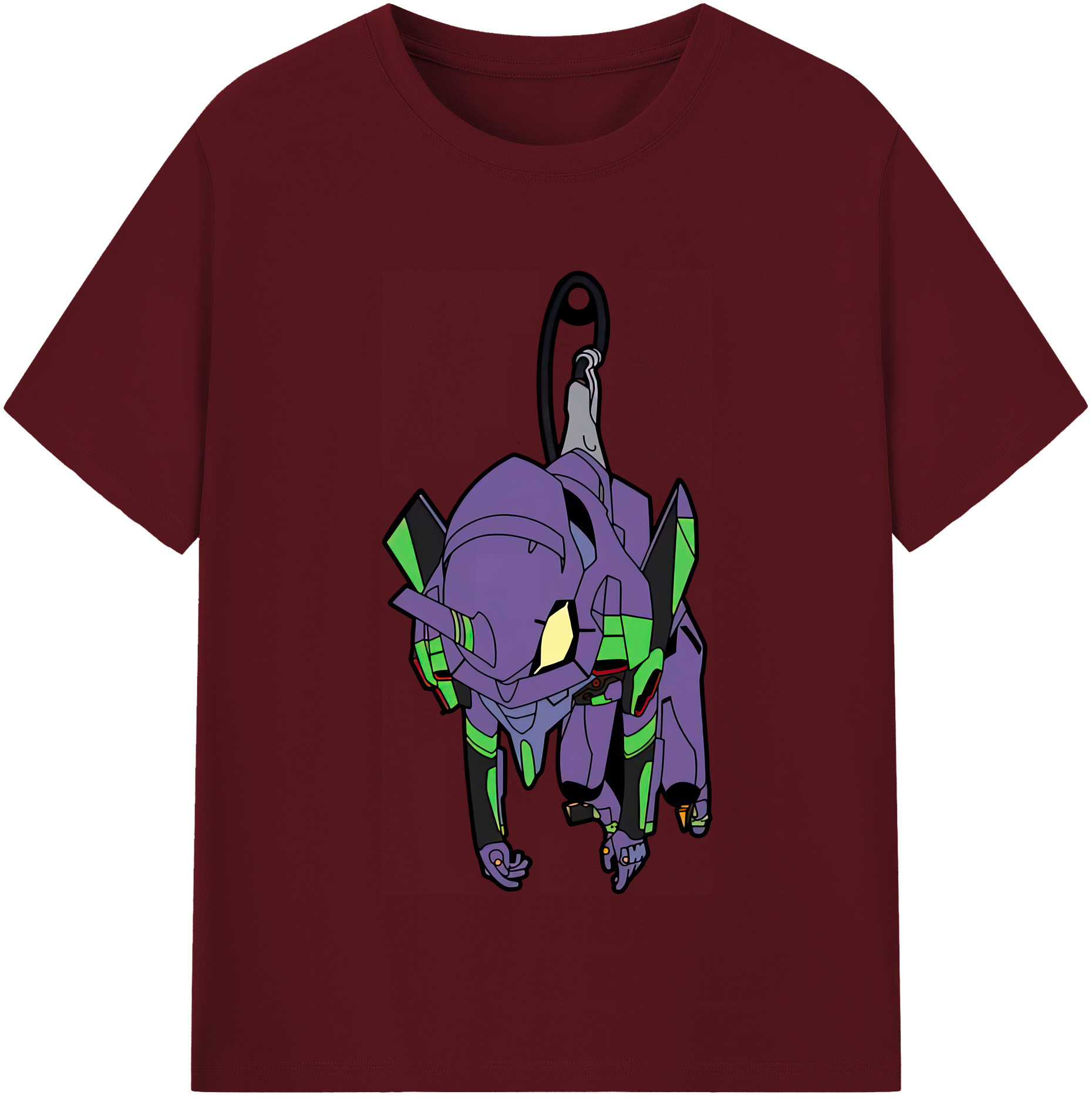 （画像用） EVA 新世紀エヴァンゲリオン 綿100％半袖Tシャツ（フロントプリント）